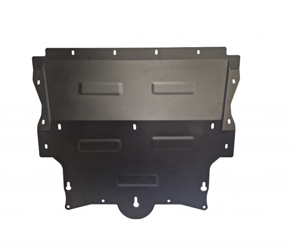 Steel skid plate for Renault Austral