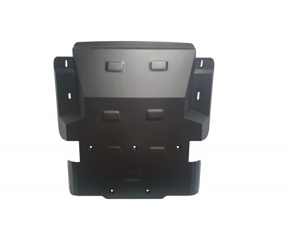 Steel skid plate for SsangYong Rexton