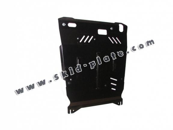 Steel skid plate for Peugeot 4007