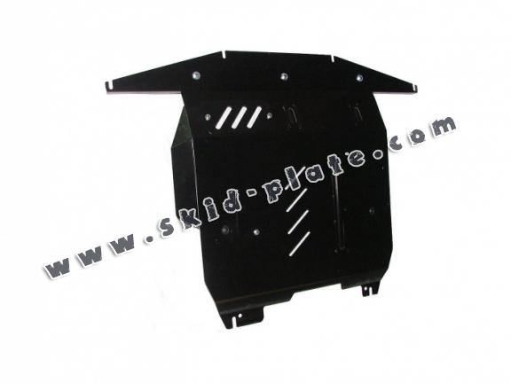 Steel skid plate for Fiat Panda