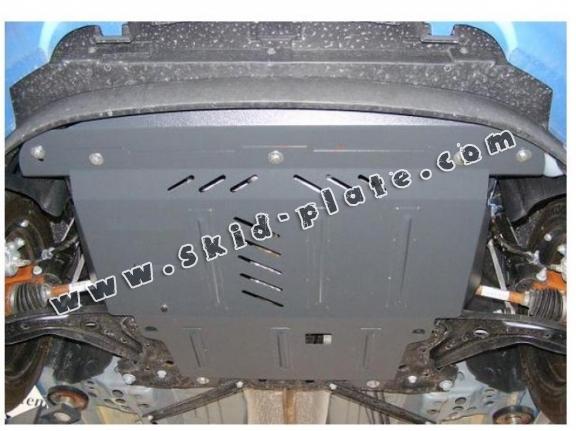 Steel skid plate for Ford Fiesta