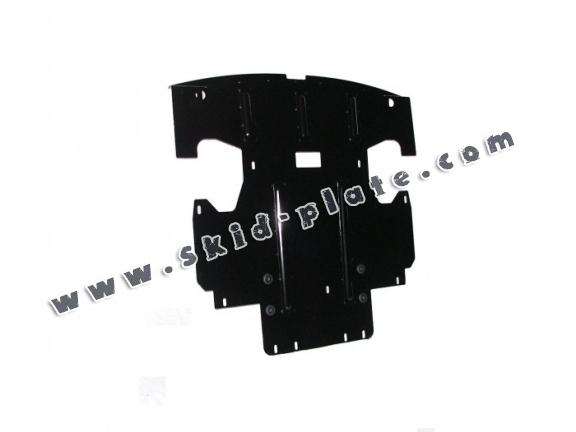 Steel skid plate for Mercedes C-Classe