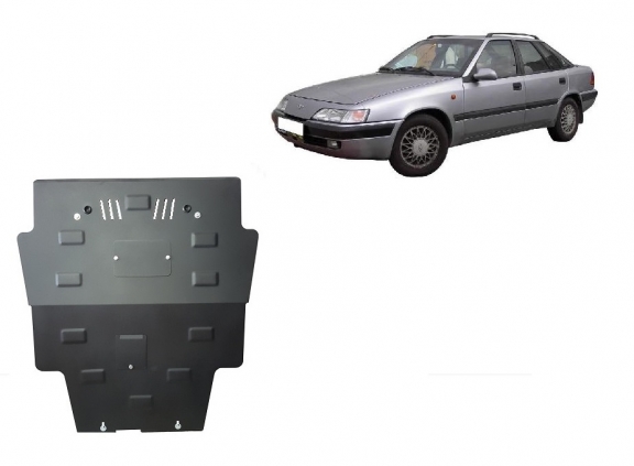 Steel skid plate for Daewoo Espero