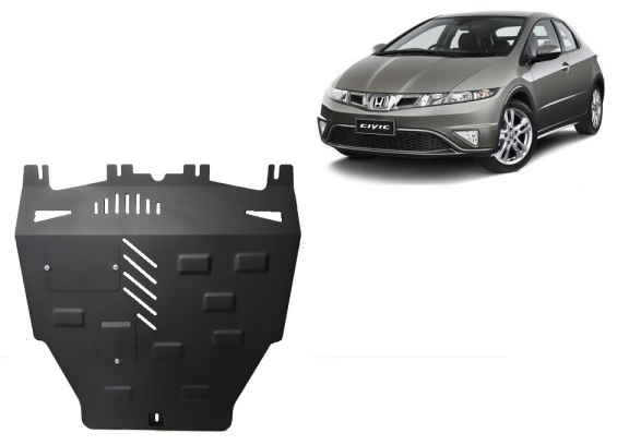Steel skid plate for Honda Civic (hayon)