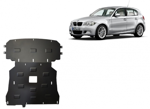 Steel skid plate for BMW Seria 1 E81/E87/E82