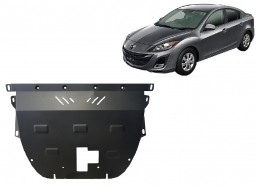 Steel skid plate for Mazda Axela