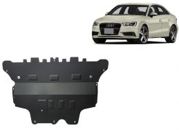 Steel skid plate for Audi A3 (8V)