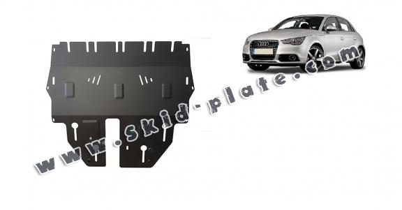 Steel skid plate for Audi A1