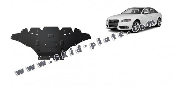 Steel skid plate for Audi A4 B8, diesel
