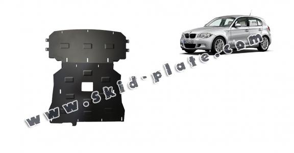 Steel skid plate for BMW Seria 1 E81;E87