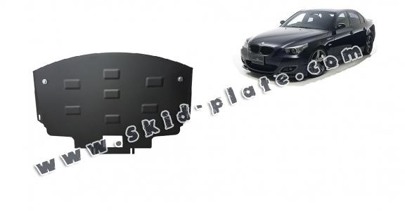 Steel skid plate for BMW Seria 5 E60/E61 standard M front bumper