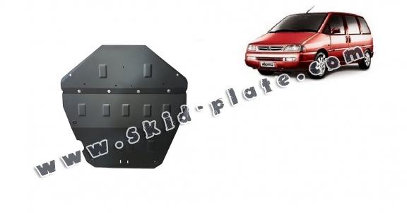 Steel skid plate for Citroen Evasion