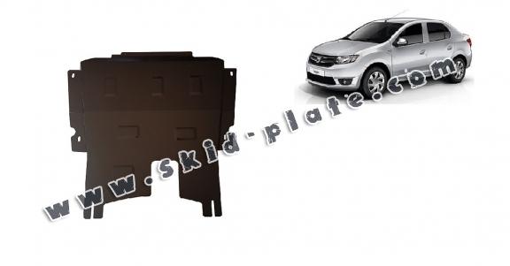 Steel skid plate for Dacia Logan 2