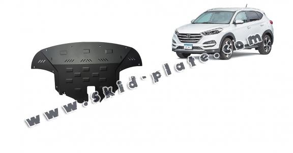 Steel skid plate for Hyundai Tucson