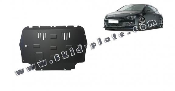 Steel skid plate for Volkswagen Scirocco