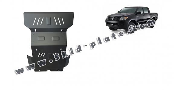 Steel skid plate for Toyota Hilux