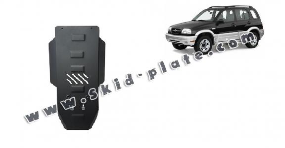 Steel gearbox skid plate for Suzuki Grand Vitara 