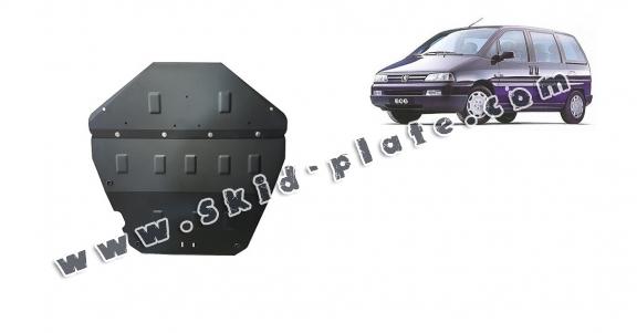 Steel skid plate for Peugeot 806