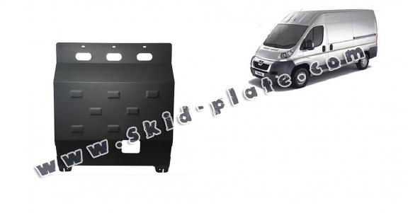 Steel skid plate for Peugeot Boxer