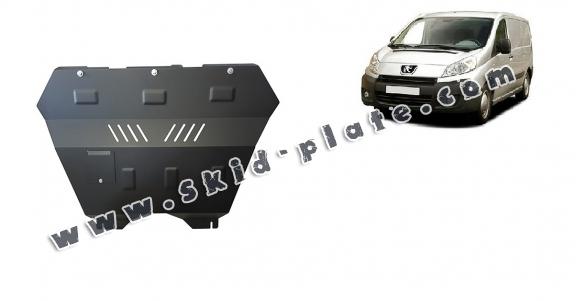 Steel skid plate for the protection of the engine and the gearbox for Peugeot Expert