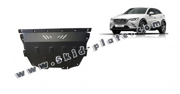 Steel skid plate for Mazda CX3