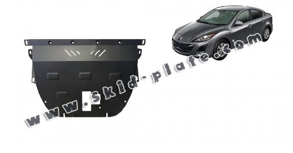 Steel skid plate for Mazda Axela