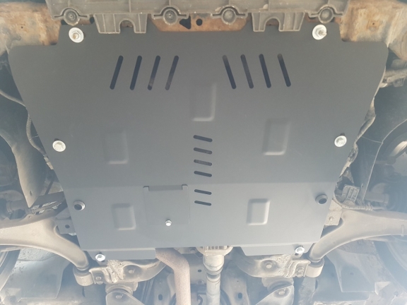 Steel skid plate for Opel Astra I