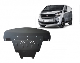 Steel skid plate for Fiat Talento