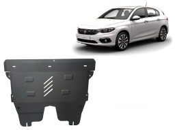 Steel skid plate for Fiat Tipo