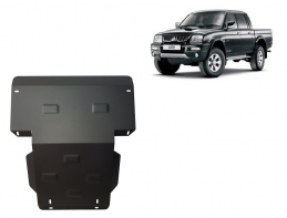 Steel skid plate for Mitsubishi L200