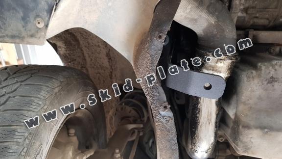 Steel skid plate for Skoda Octavia 2