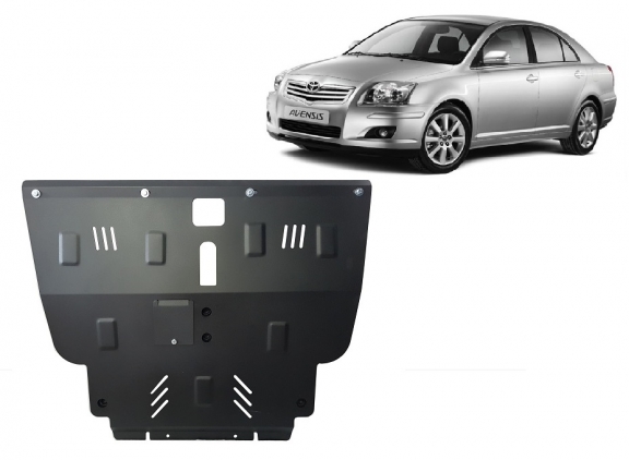 Steel skid plate for Toyota Avensis