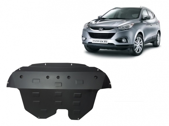Steel skid plate for Hyundai IX35