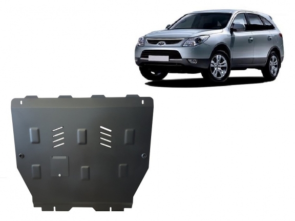 Steel skid plate for Hyundai ix55
