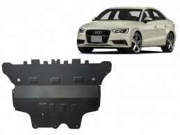Steel skid plate for Audi A3 (8V) - automatic gearbox