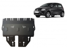 Steel skid plate for VW Fox