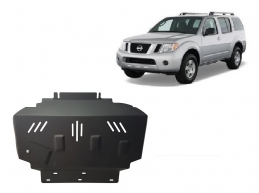 Steel skid plate for Nissan Pathfinder