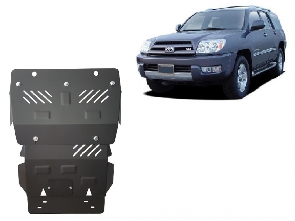 Steel skid plate for Toyota 4Runner