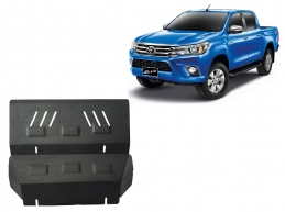 Steel radiator skid plate for Toyota Hilux Revo