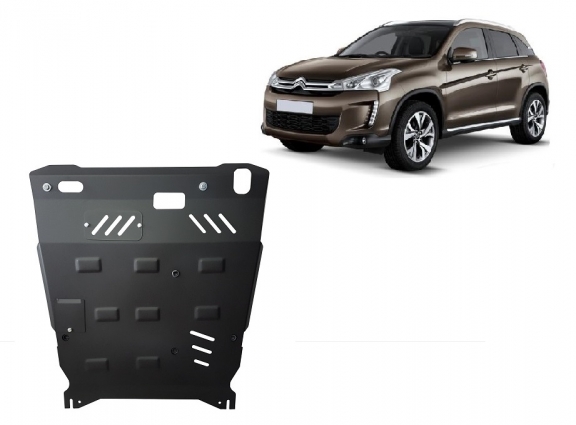 Steel skid plate for Citroen C4 Aircross