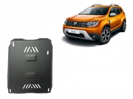 Steel fuel tank skid plate  for Dacia Duster