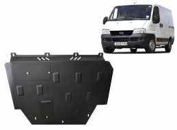 Steel skid plate for Fiat Ducato