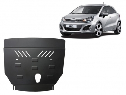 Steel skid plate for Kia Rio 3