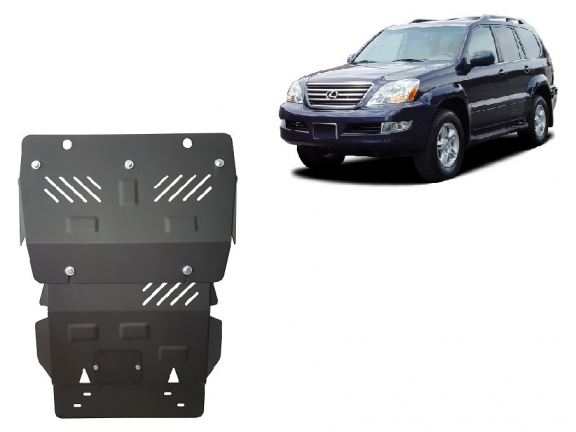 Steel skid plate for Lexus GX