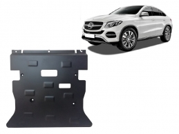 Steel skid plate for Mercedes GLE Coupe C292