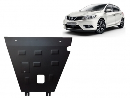 Steel skid plate for Nissan Pulsar