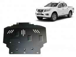 Steel skid plate for Nissan Navara NP300 - D23