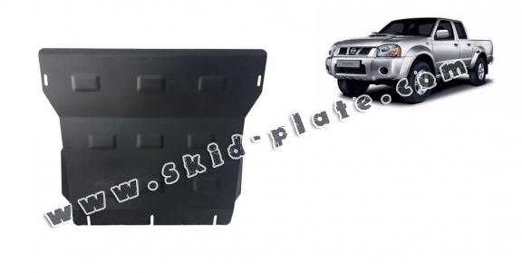 Steel skid plate for the protection of the engine and the radiator for Nissan Pick Up