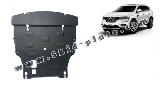 Steel skid plate for Renault Koleos