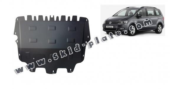 Steel skid plate for Volkswagen Sharan